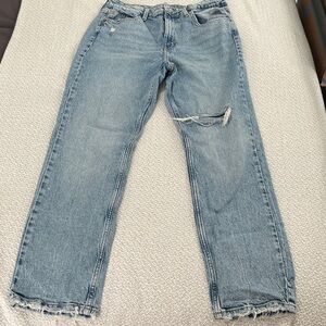 H&M Light Blue Vintage Straight Leg Jeans